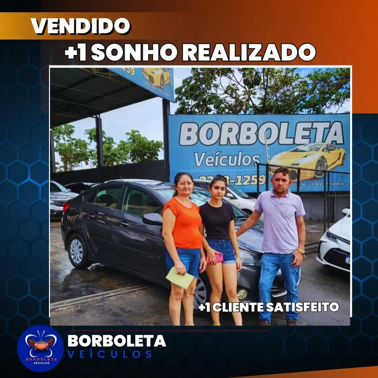 Cliente satisfeito da Borboleta Veículos — entrega 5