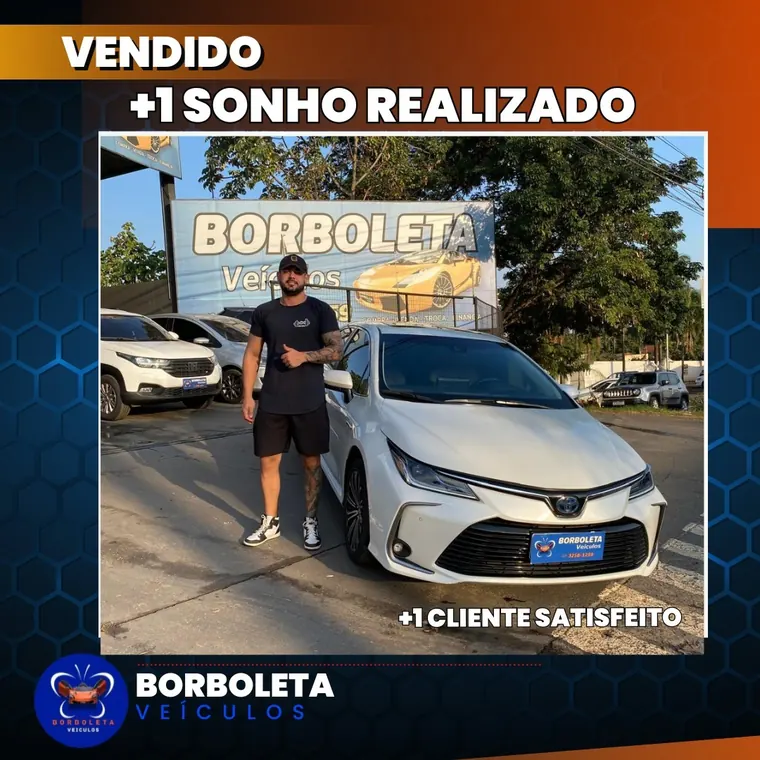 Cliente satisfeito da Borboleta Veículos — entrega 20